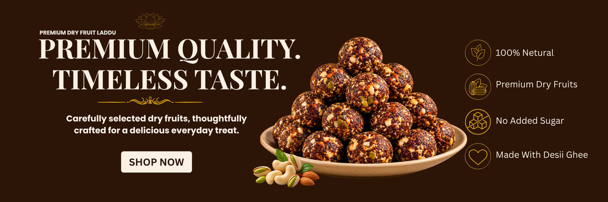LakhaSwad Premium Dry Fruit Laddu