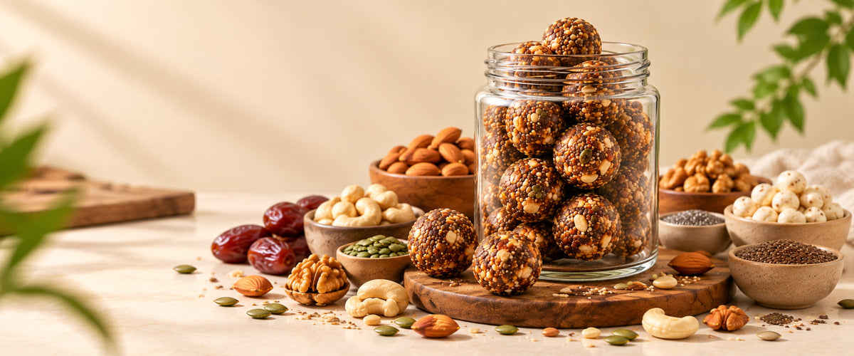 LakhaSwad Dry Fruits Laddu