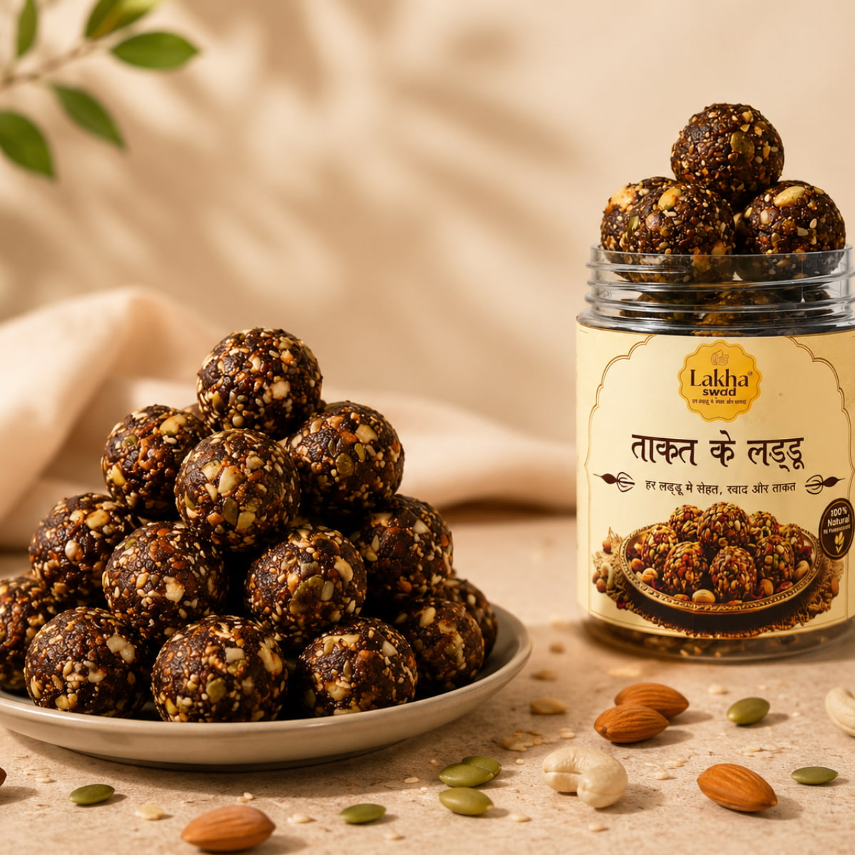 Takat Ke Laddu | Premium Dry Fruit Laddu | LakhaSwad