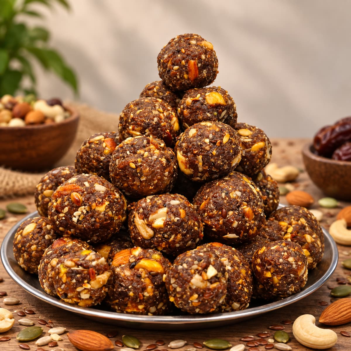 Takat Ke Laddu | Premium Dry Fruit Laddu | LakhaSwad